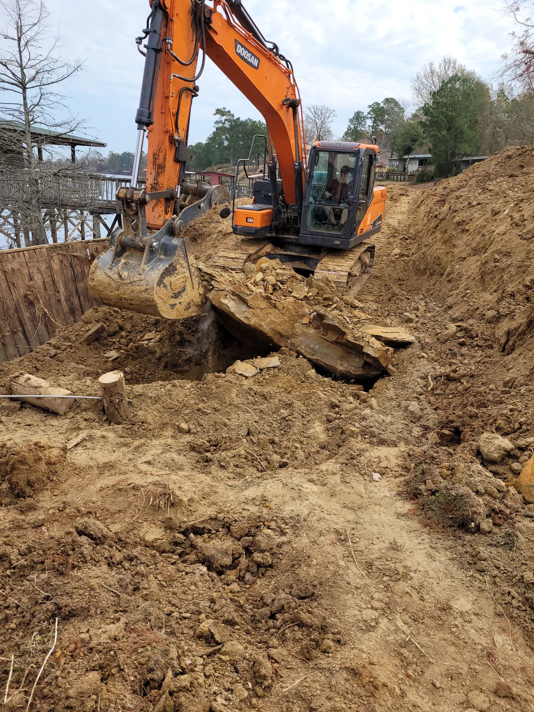 Vinyl Bulkhead Lake Livingston gallery image 6